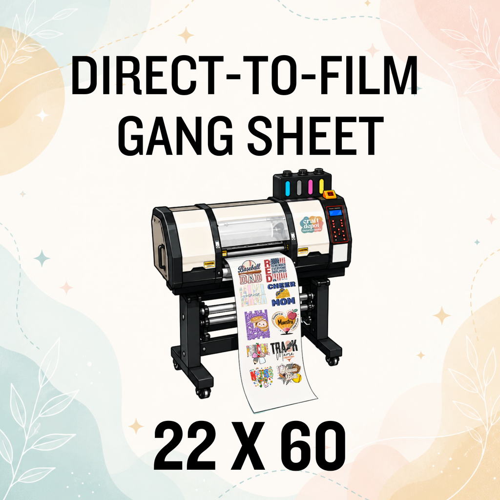 DTF Direct to Film-GANG SHEET-22x60