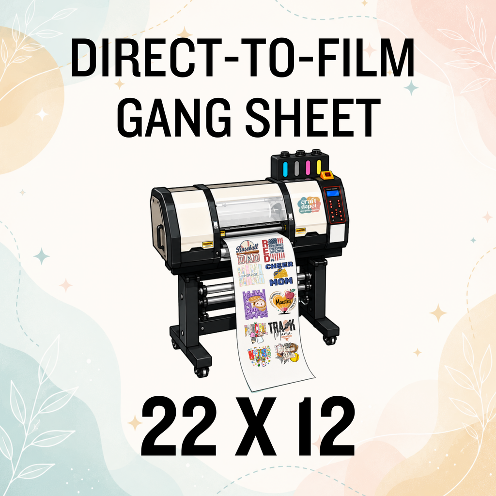 DTF Direct to Film-GANG SHEET-22x12
