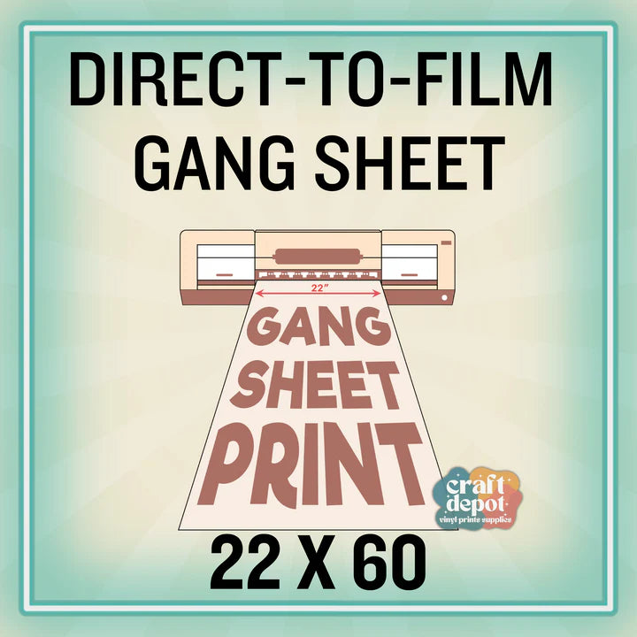 DTF Direct to Film-GANG SHEET-22x60