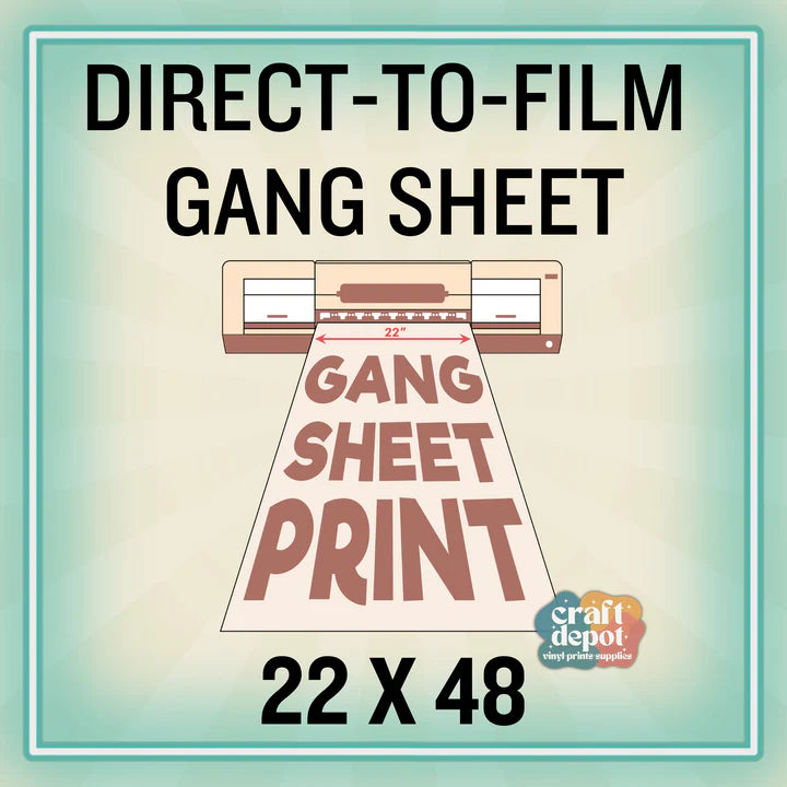 DTF Direct to Film-GANG SHEET-22x48