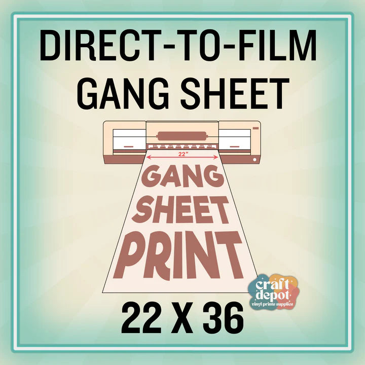 DTF Direct to Film-GANG SHEET-22x36