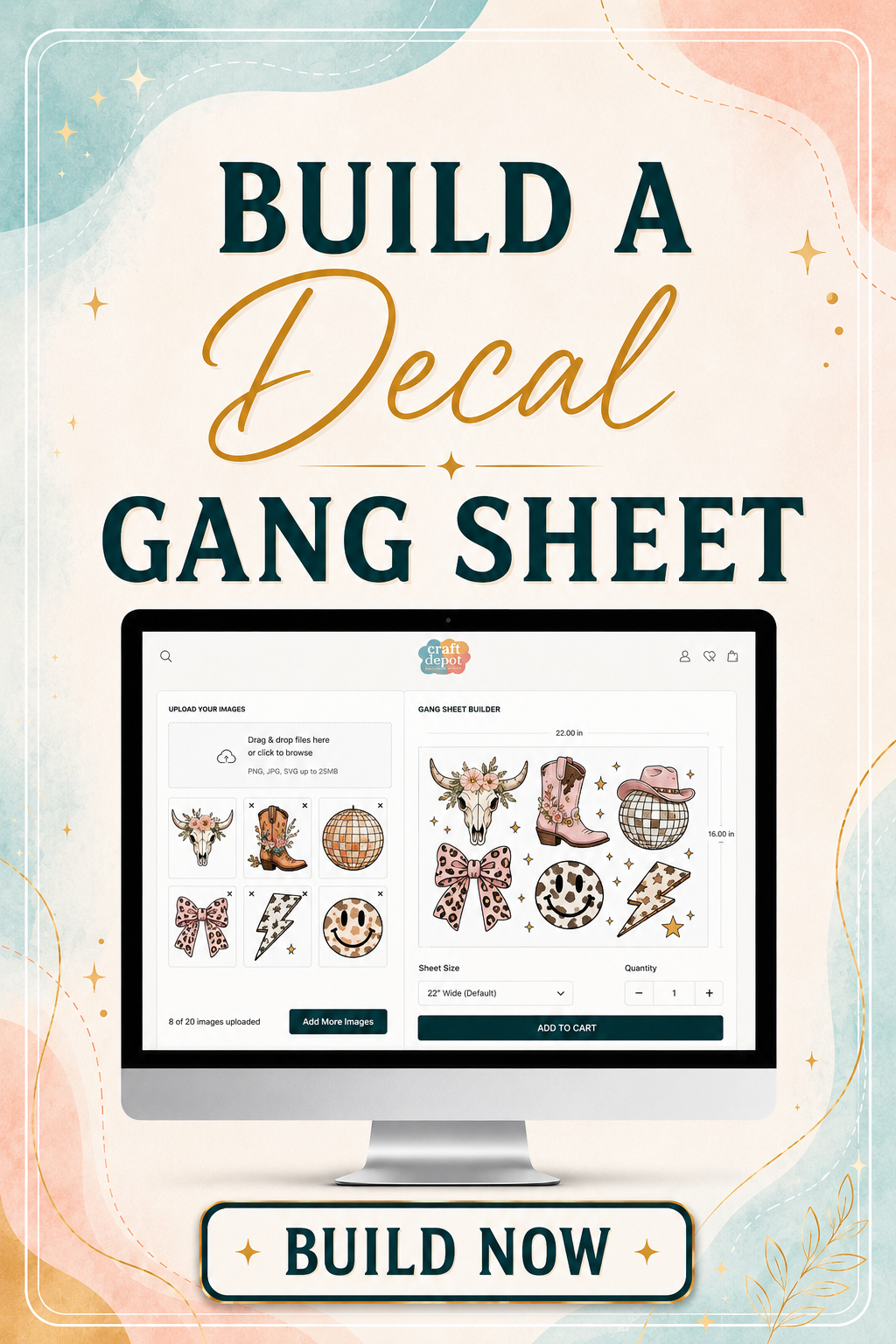 Decal-BUILD YOUR OWN DECAL GANG SHEET-EcoSolvent