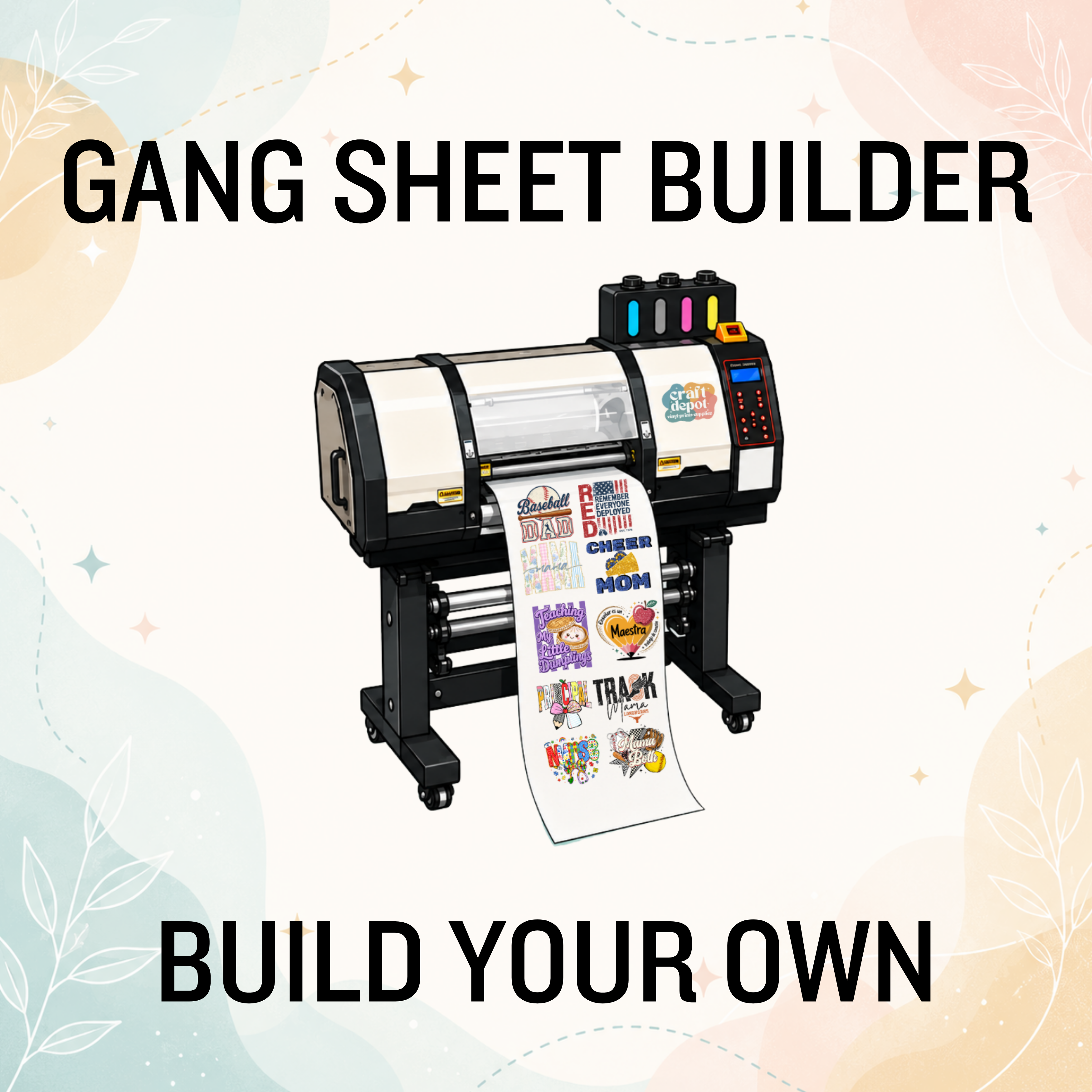 BUILD YOUR OWN DTF GANG SHEET